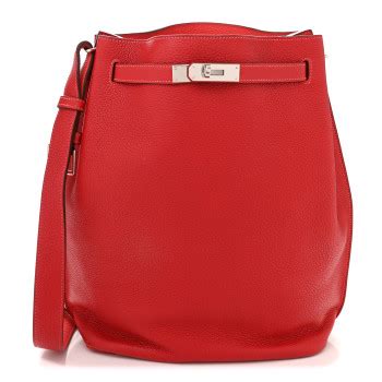 hermes kelly rouge casage|HERMES Togo So Kelly 26 Rouge Casaque .